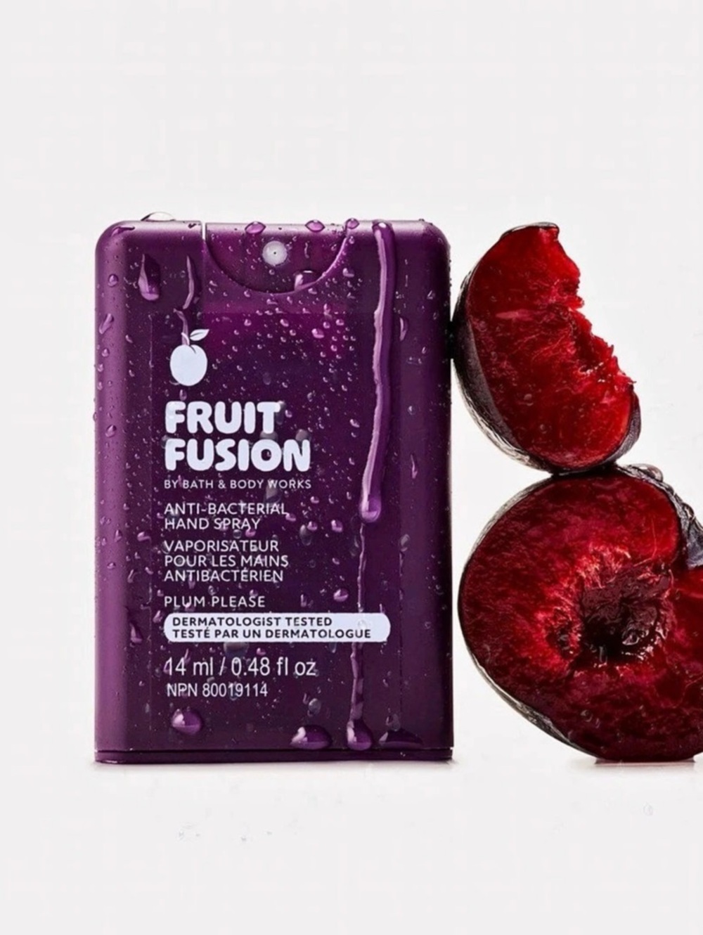 ✴️New✴️Bath & Body Works Fruit Fusion Plum Please PocketSpray Hand Sanitizer